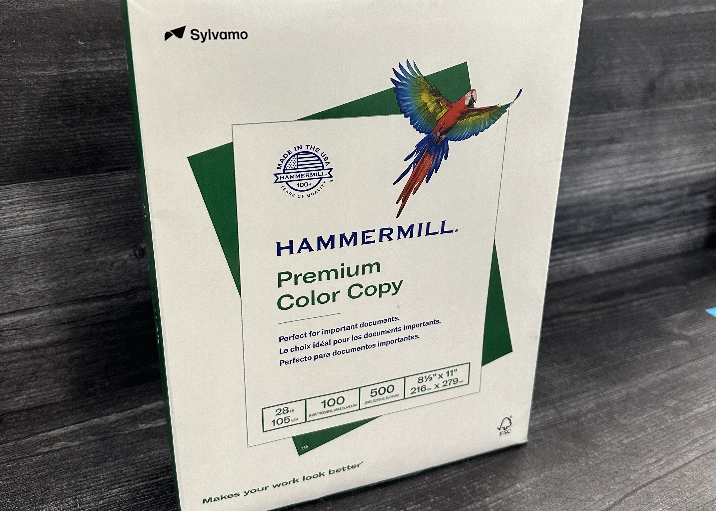 Ream of Hammermill Premium Color Copy Paper