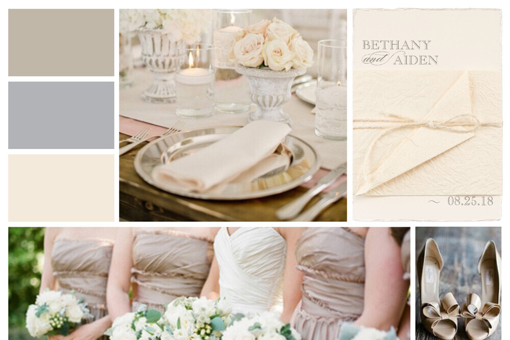 Wedding trend: Neutral wedding colors — CW Creative