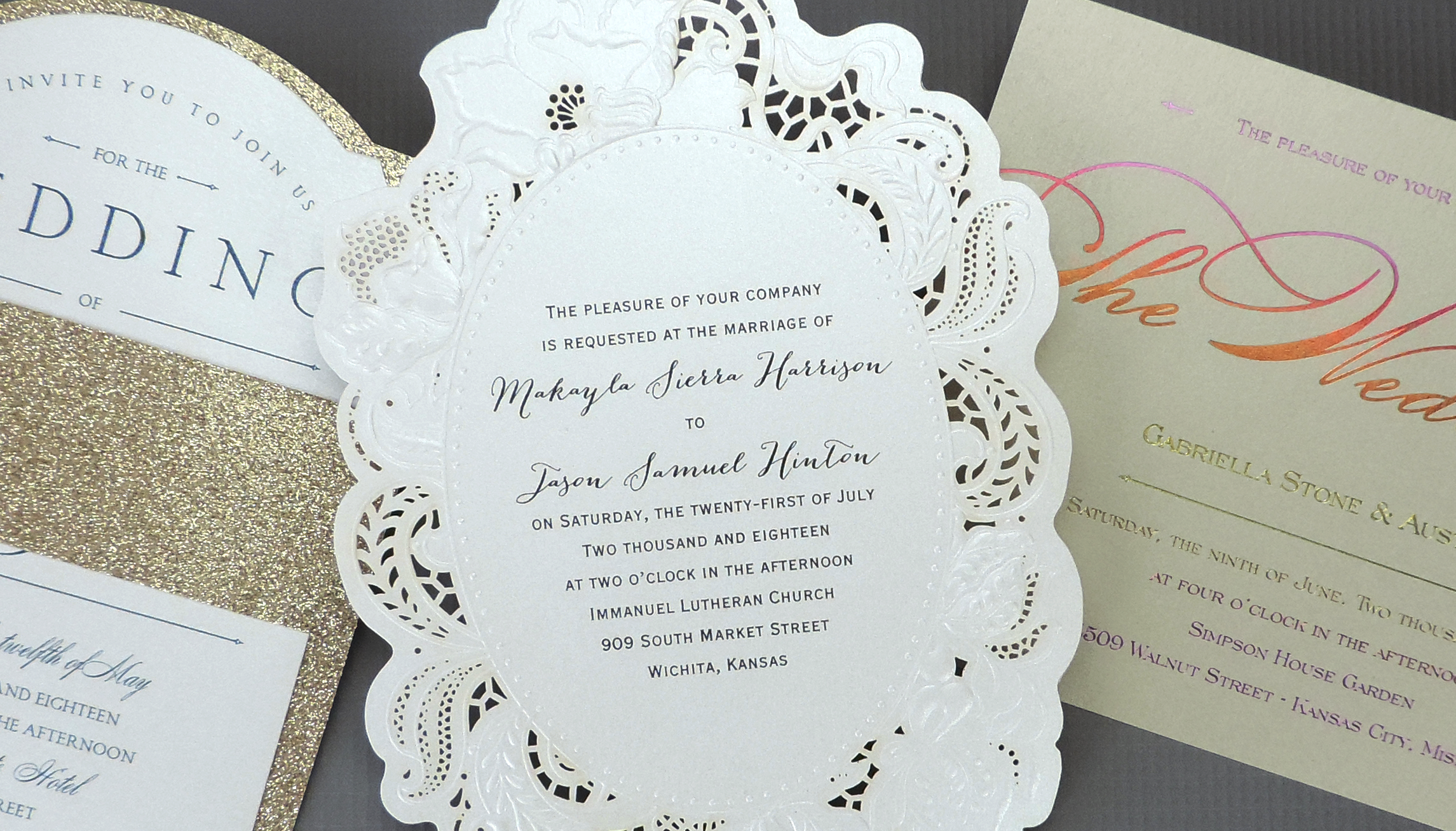Carlson Craft Wedding Invitations