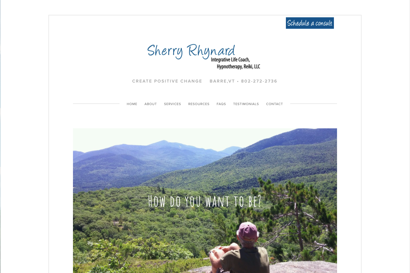 Website for Sherry Rhynard