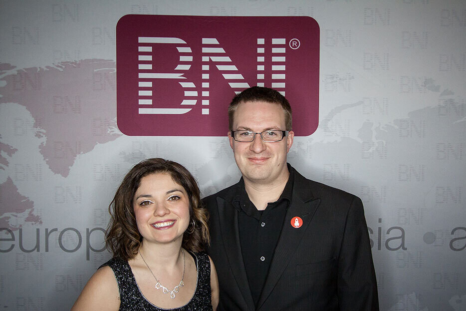 Mollie and Mike Lannen, BNI Awards Banquet 2017