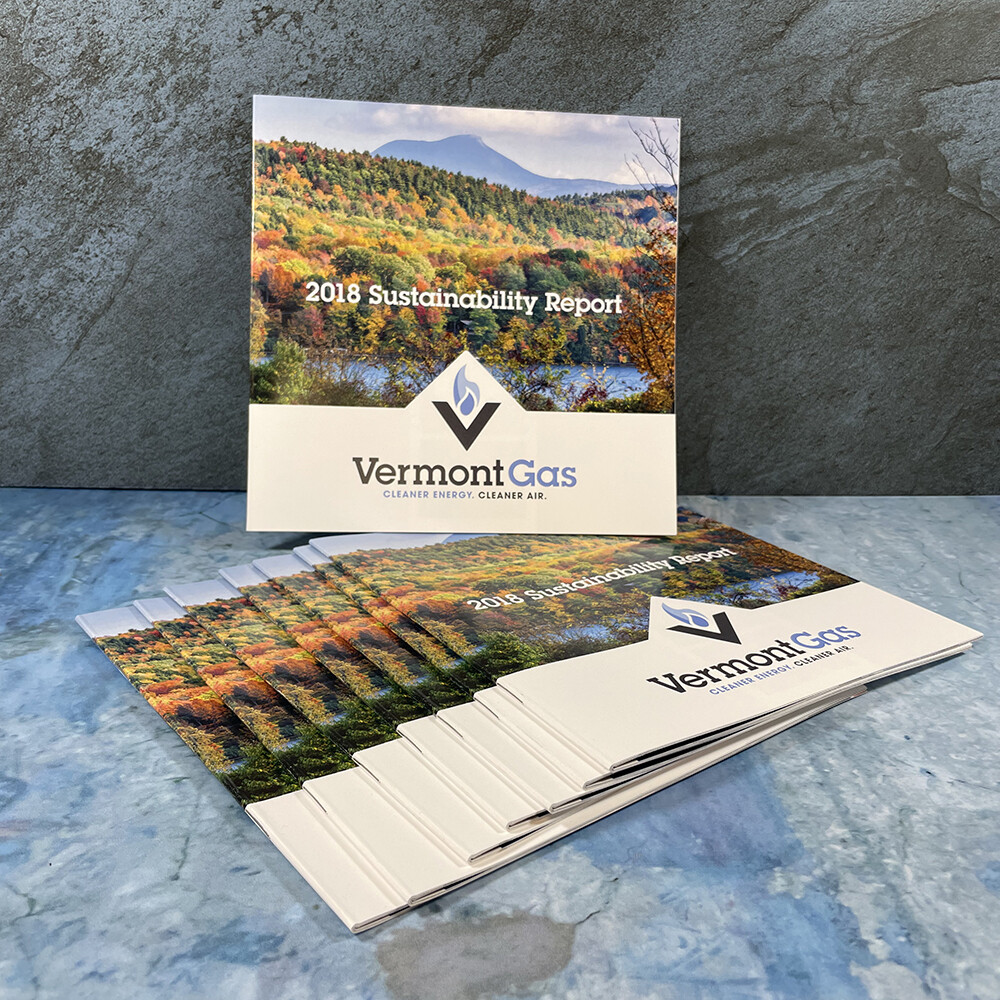Sustainability Report Booklet for Vermont Gas