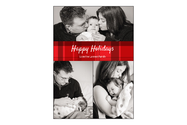 CW Holiday Photo Card - Template #029