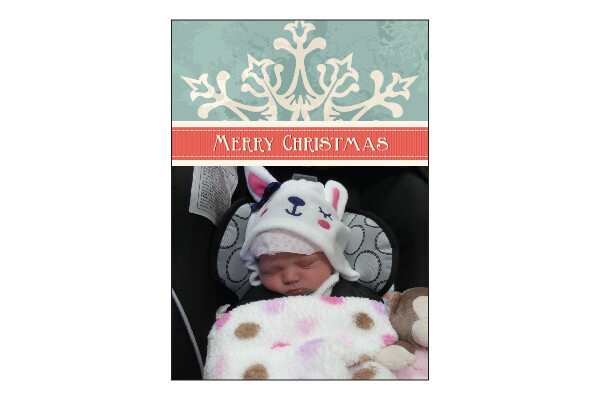 CW Holiday Photo Card - Template #031