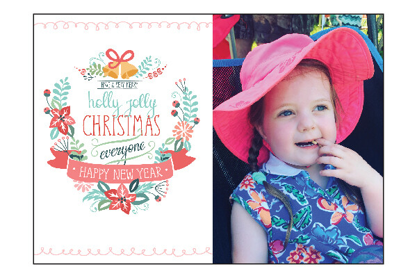 CW Holiday Photo Card - Template #048