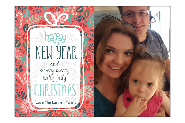 CW Holiday Photo Card - Template #049