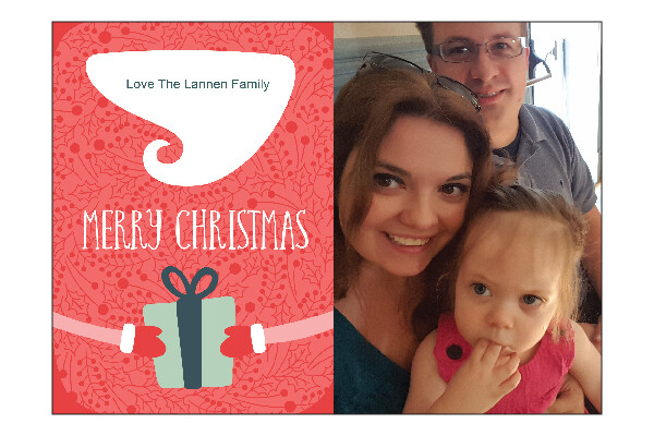 CW Holiday Photo Card - Template #059