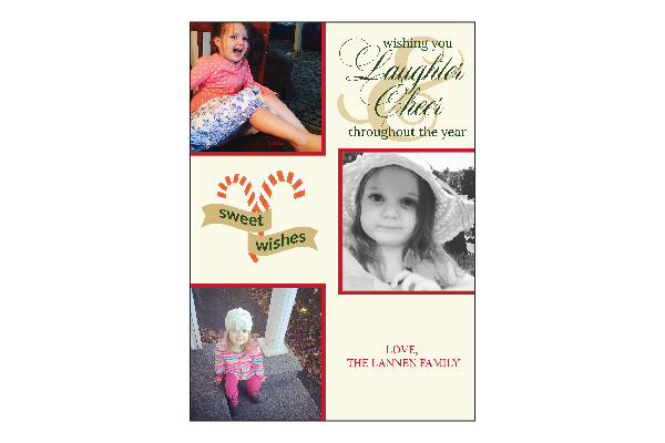 CW Holiday Photo Card - Template #065