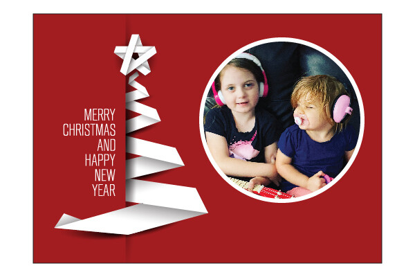 CW Holiday Photo Card - Template #078