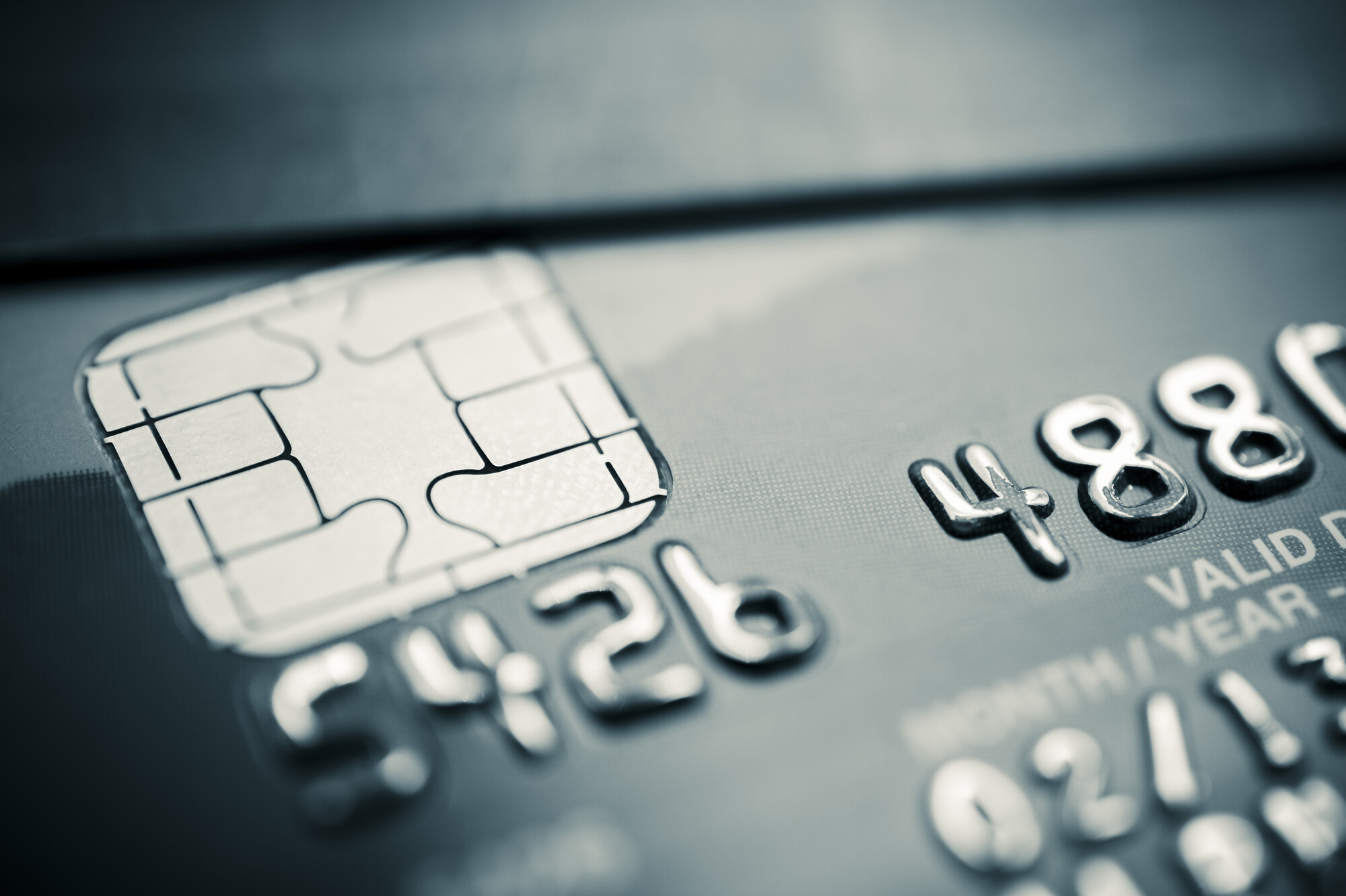 Photo of credit card