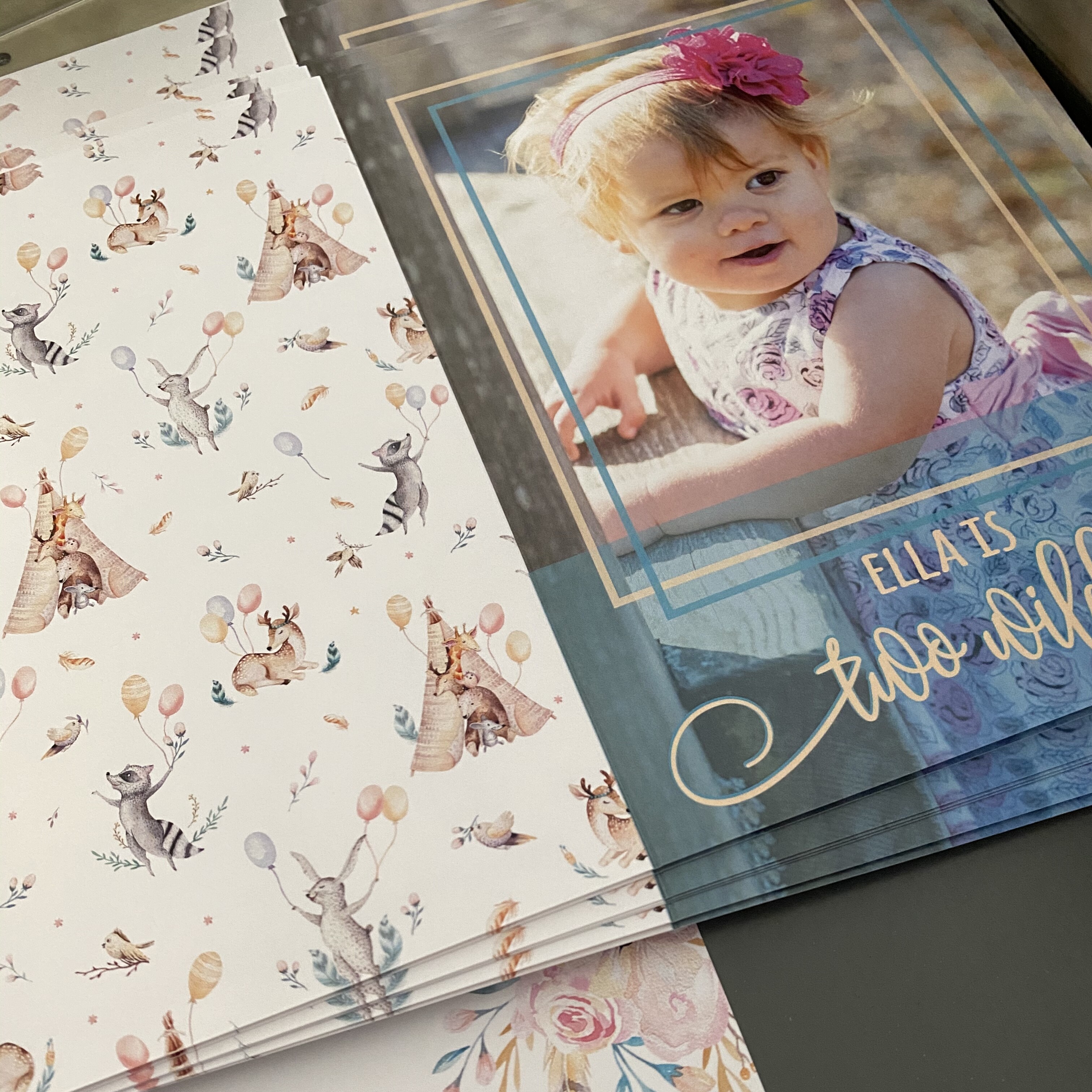 Birthday Party Invitation for Ella - Two Wild