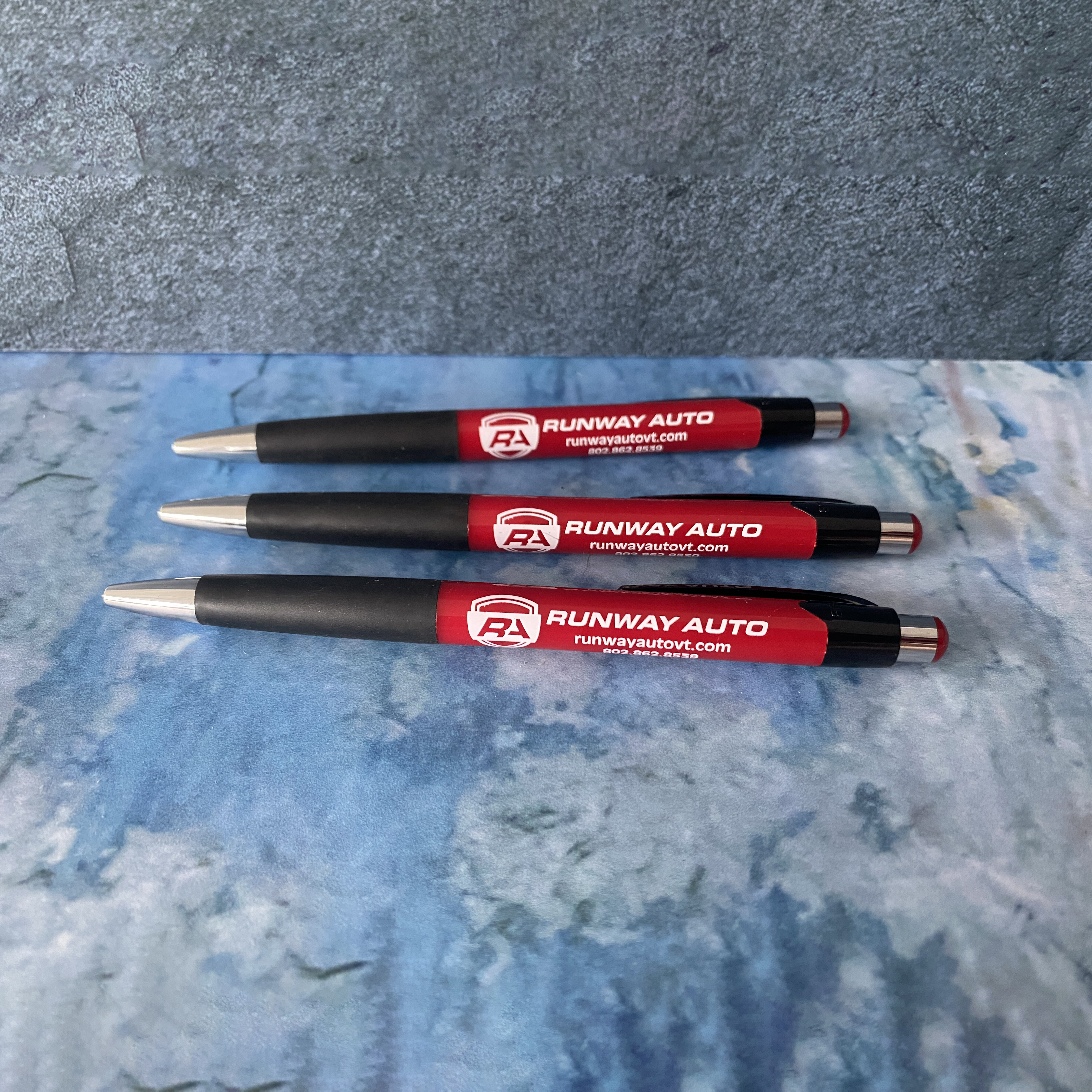 Promotional Pens for Runway Auto